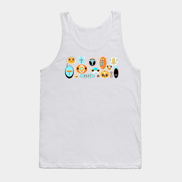 Aliens Tank Top by AdrianaStore